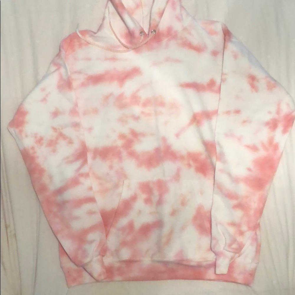 Custom Tie Dye Oversized Hoodie - Picture 2 of 6